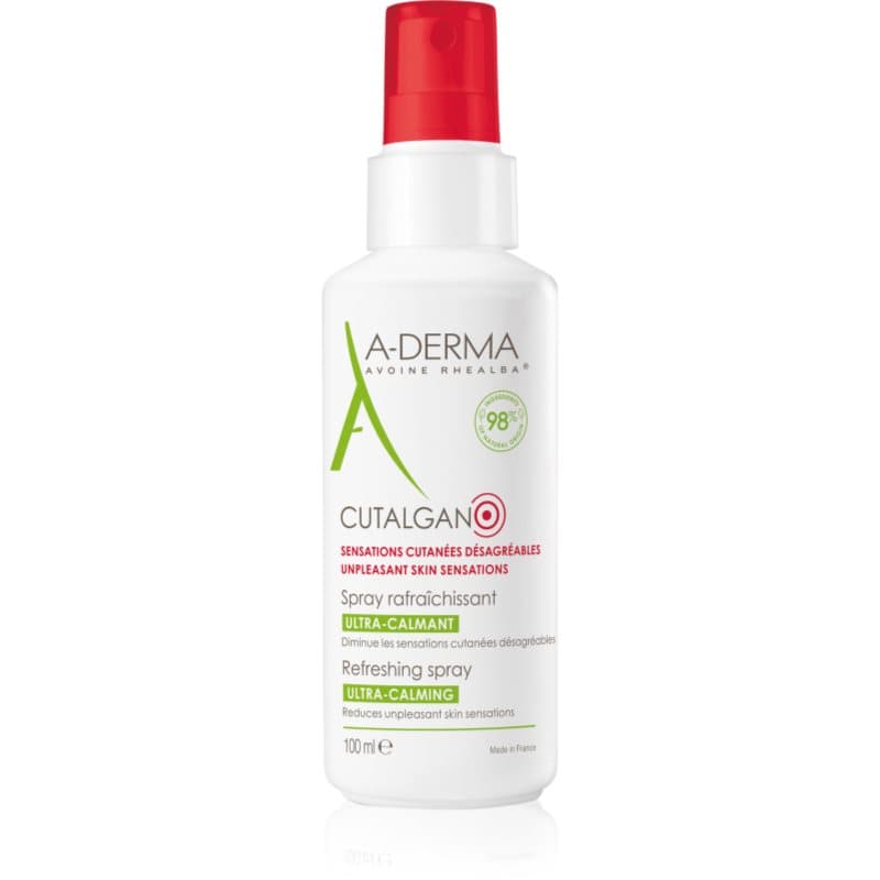 A-Derma Cutalgan Refreshing Spray Kalmerende Spray tegen Jeuk en Geirriteerde Huid 100 ml