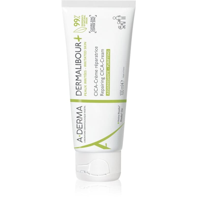 A-Derma Dermalibour+ Herstellende Crème voor Geirriteerde Huid 100 ml