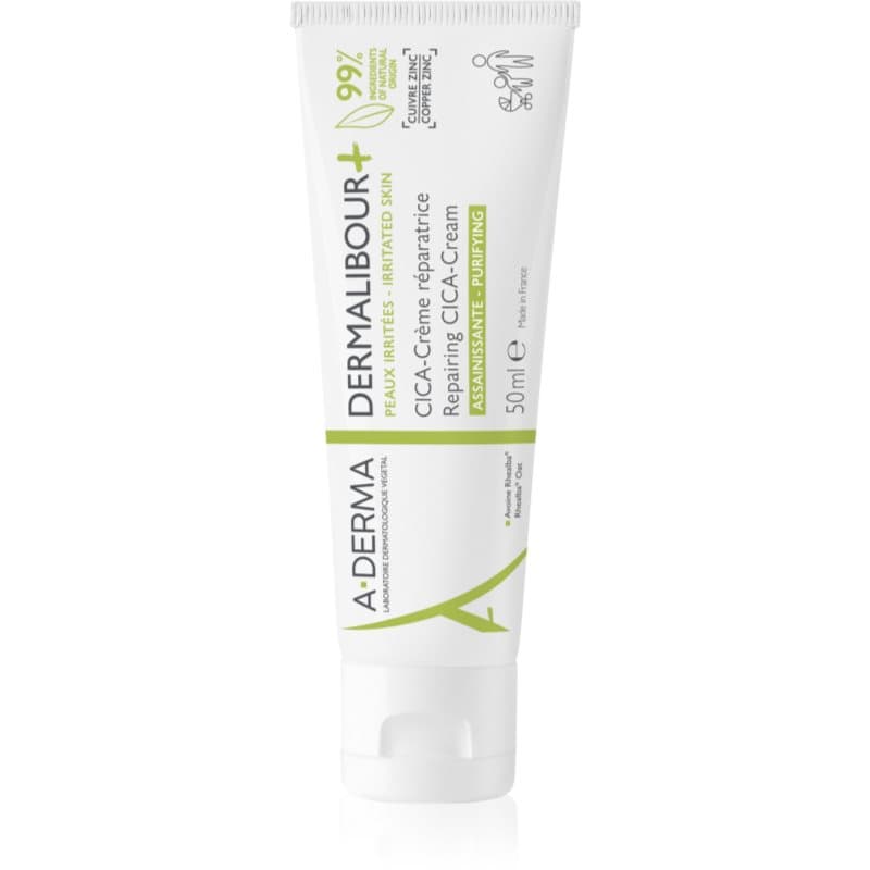 A-Derma Dermalibour+ Herstellende Crème voor Geirriteerde Huid 50 ml