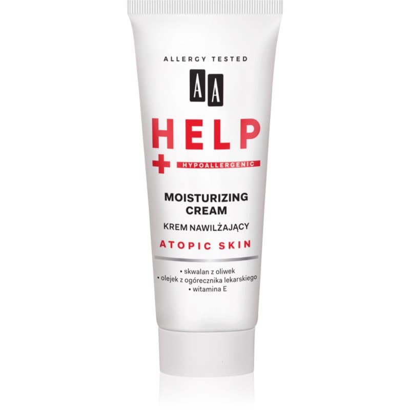 AA Cosmetics Help Atopic Skin Hydraterende Crème voor Droge tot Atopie Huid Parfumvrij 50 ml