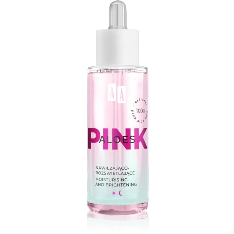 AA Cosmetics Aloe Pink intensief hydraterend serum met Aloe Vera 30 ml