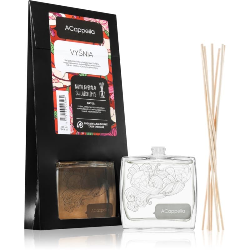 ACappella Cherry aroma diffuser met vulling 100 ml