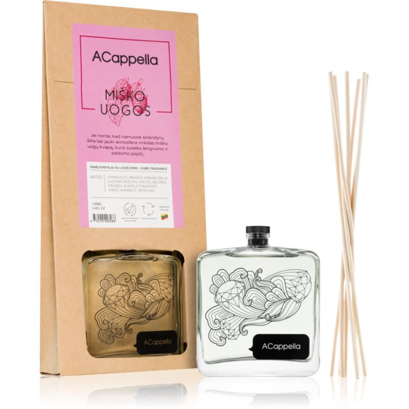 ACappella Forest Berries aroma diffuser met vulling 100 ml