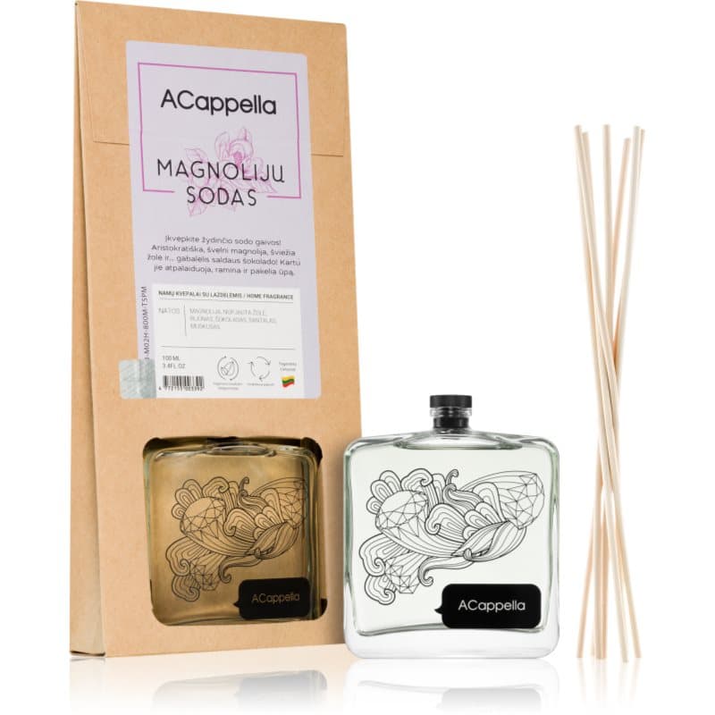ACappella Magnolia Garden aroma diffuser met vulling 100 ml