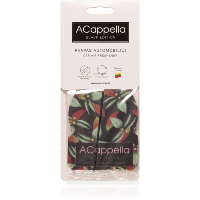ACappella Black Edition Palo Santo luchtverfrissers 1 st