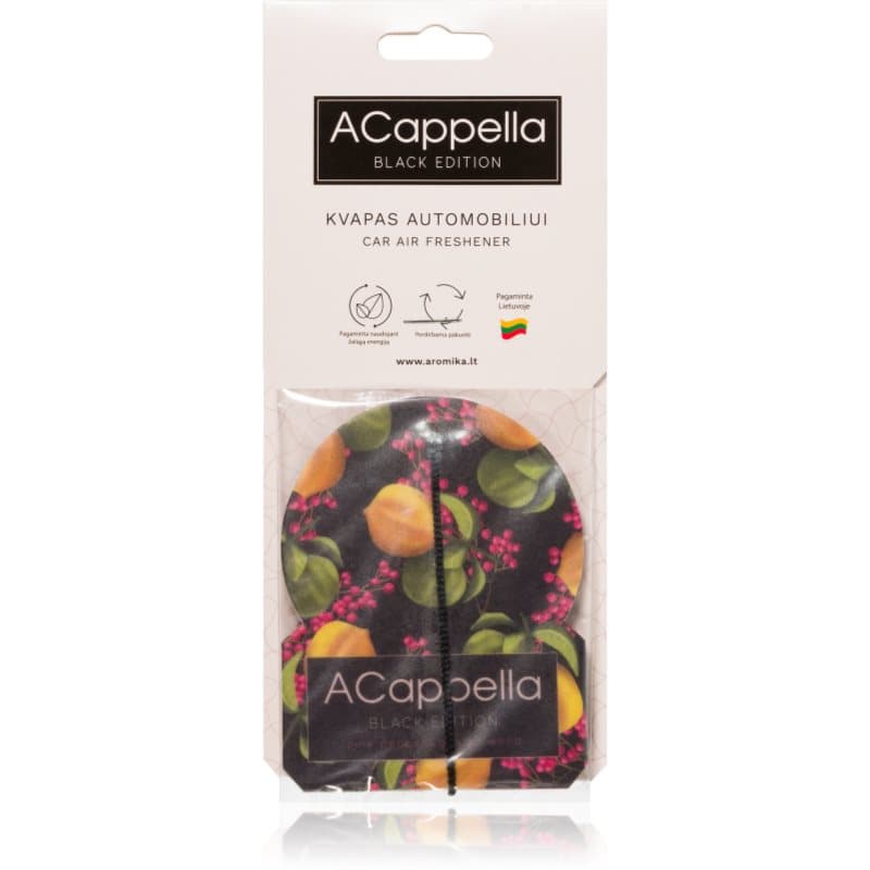 ACappella Black Edition Pink Pepper luchtverfrissers 1 st