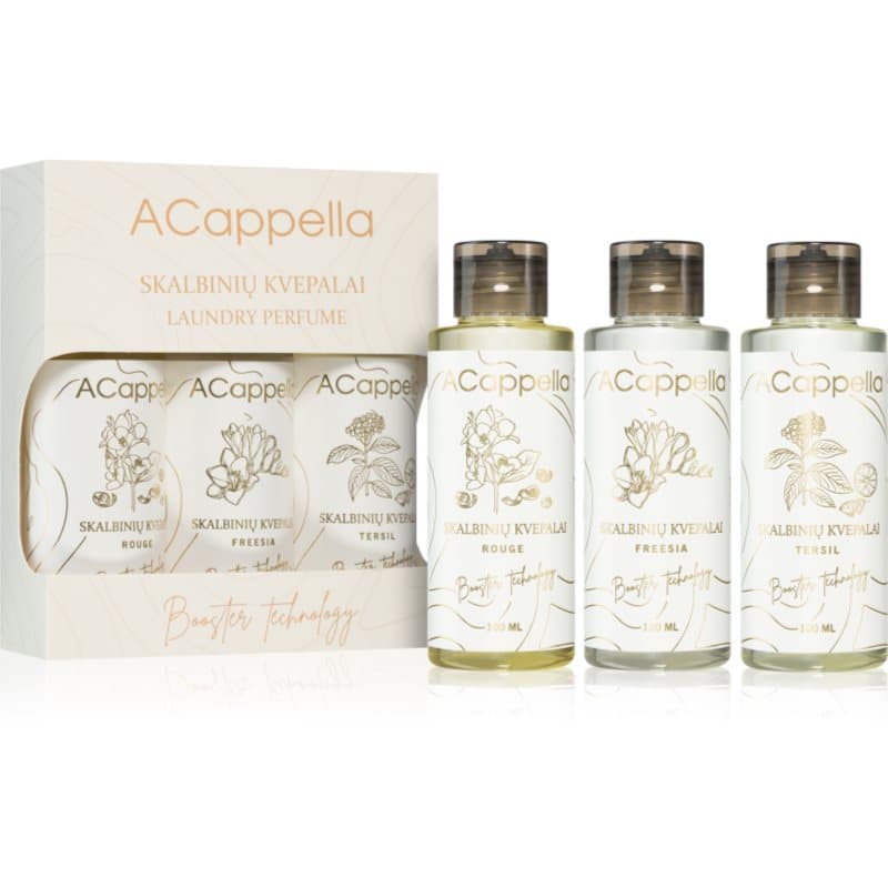 ACappella Laundry Parfume textielverfrisser 3x100 ml