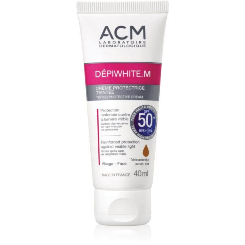 ACM Dépiwhite M Getinte Beschermingscrème SPF 50+ 40 ml