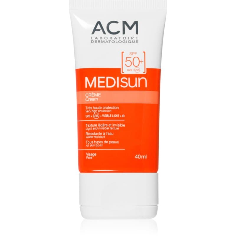 ACM Medisun Waterproef Zonnebrandcreme voor Gezicht SPF 50+ 40 ml