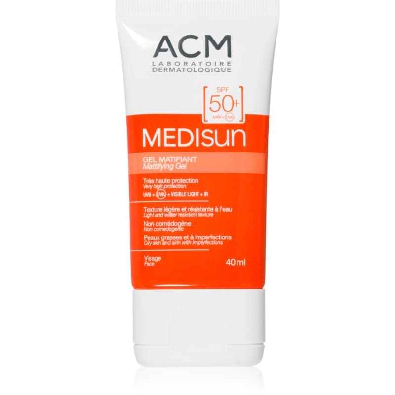 ACM Medisun Beschermende Matte Gezichtscrème SPF 50+ 40 ml