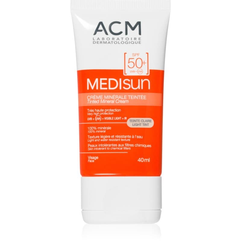 ACM Medisun Mineraal Hydraterende Getintecrème SPF 50+ Tint Light Tint 40 ml
