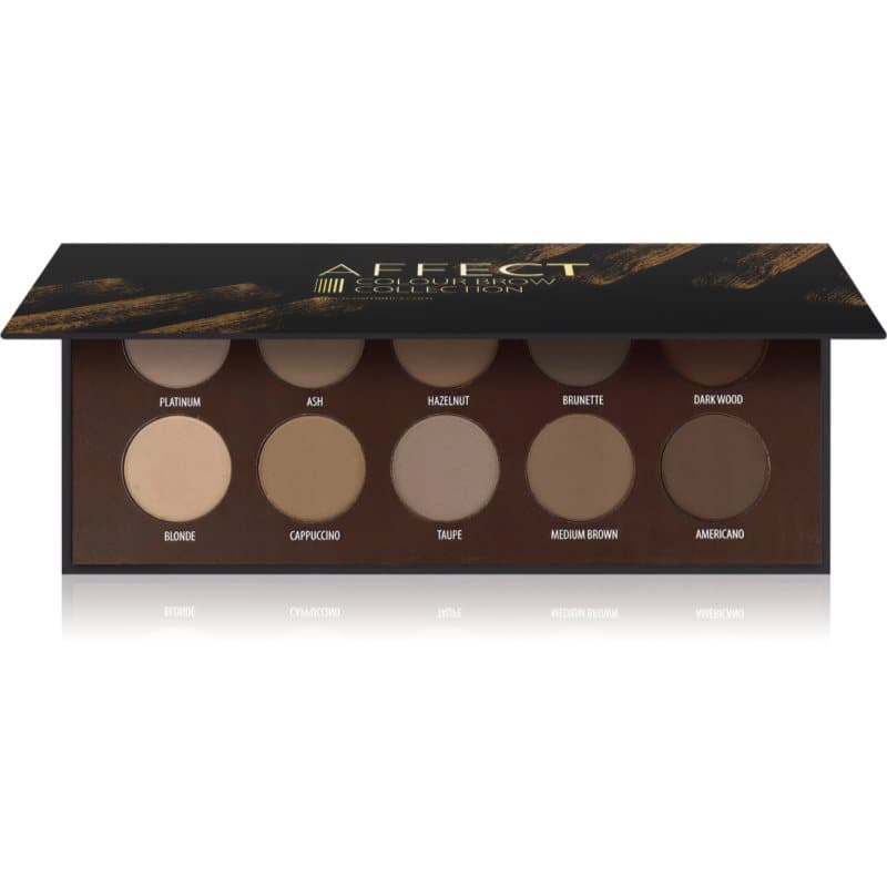 Affect Color Brow Colection Palette voor Wenkbrauw Make-up 10x2 g