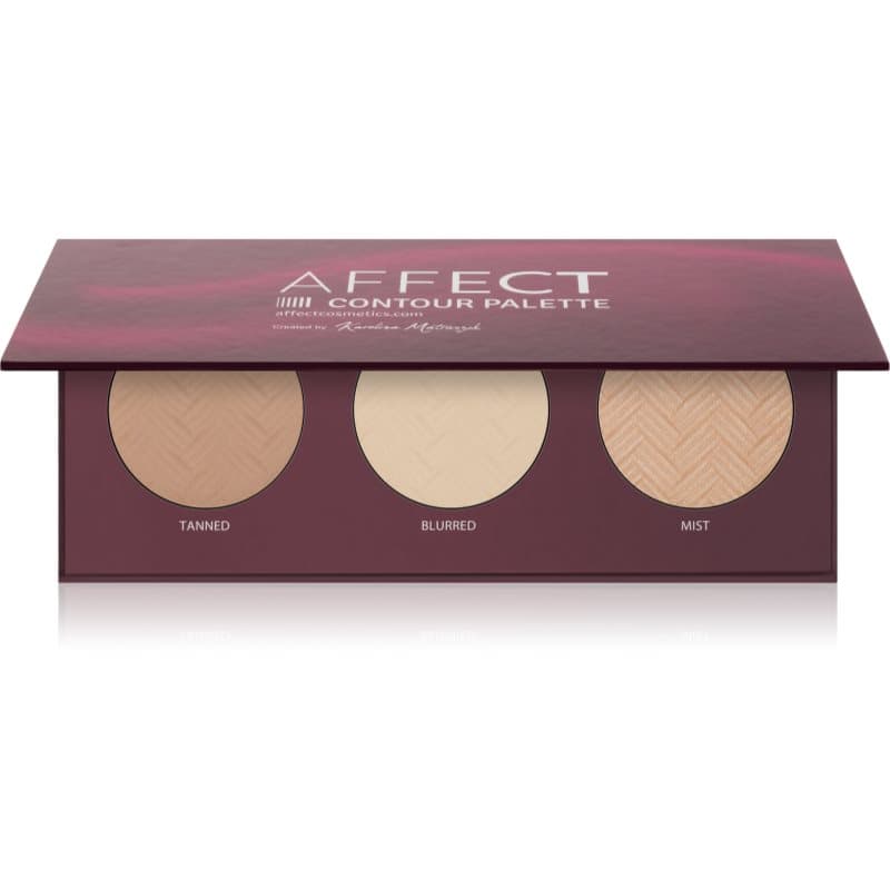 Affect Contour Palette Contour Palet voor het Gezicht 3x6 g