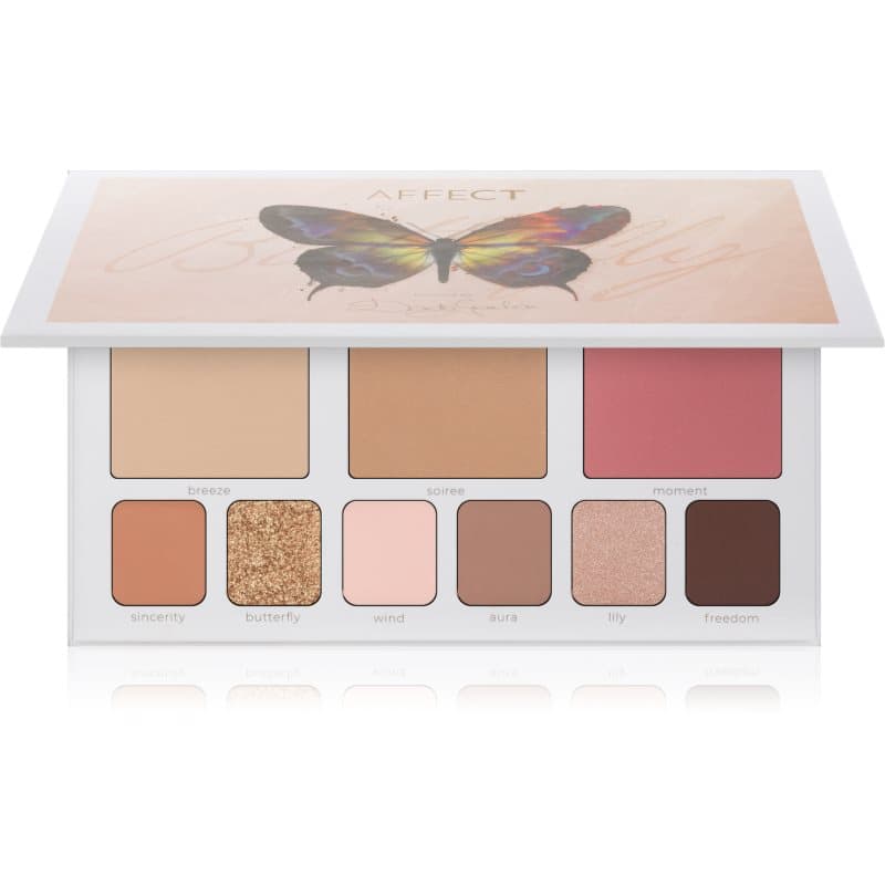 Affect Butterfly Makeup Palette Multifunctionele Palette voor het Gezicht 30,2 g