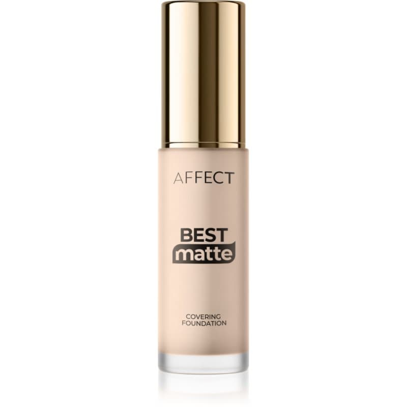 Affect Best Matte Langaanhoudende Make-up met Matterend Effect Tint 1N 30 ml