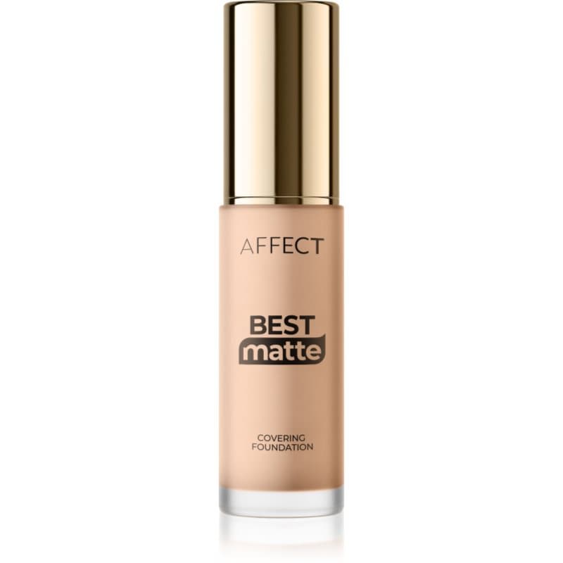 Affect Best Matte Langaanhoudende Make-up met Matterend Effect Tint 4N 30 ml