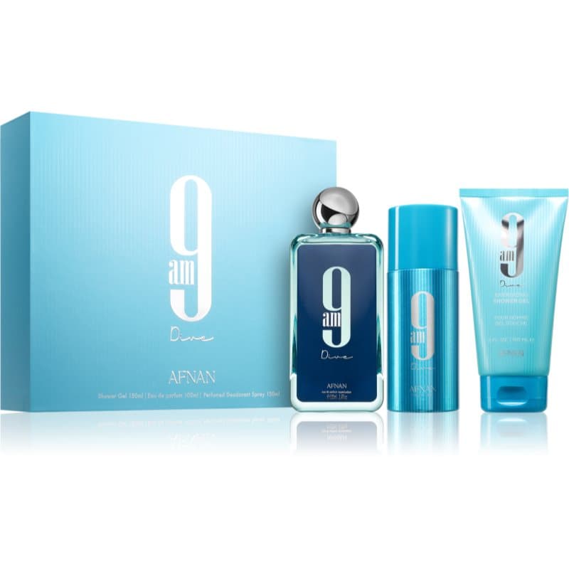 Afnan 9 AM Dive Gift Set Unisex