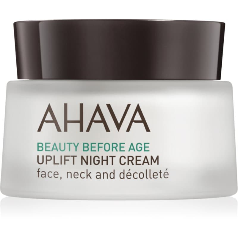 AHAVA Beauty Before Age Lifting Nachtcrème voor Gezicht, Hals en Decolleté 50 ml