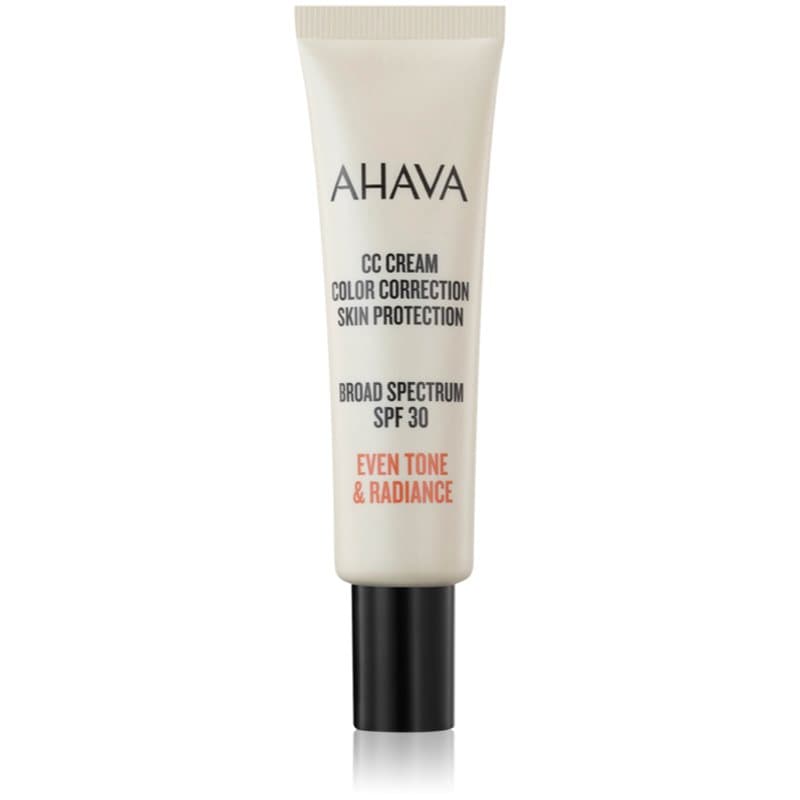 AHAVA CC Cream Color Correction CC Crème voor Egalisatie van Huidtint SPF 30 30 ml