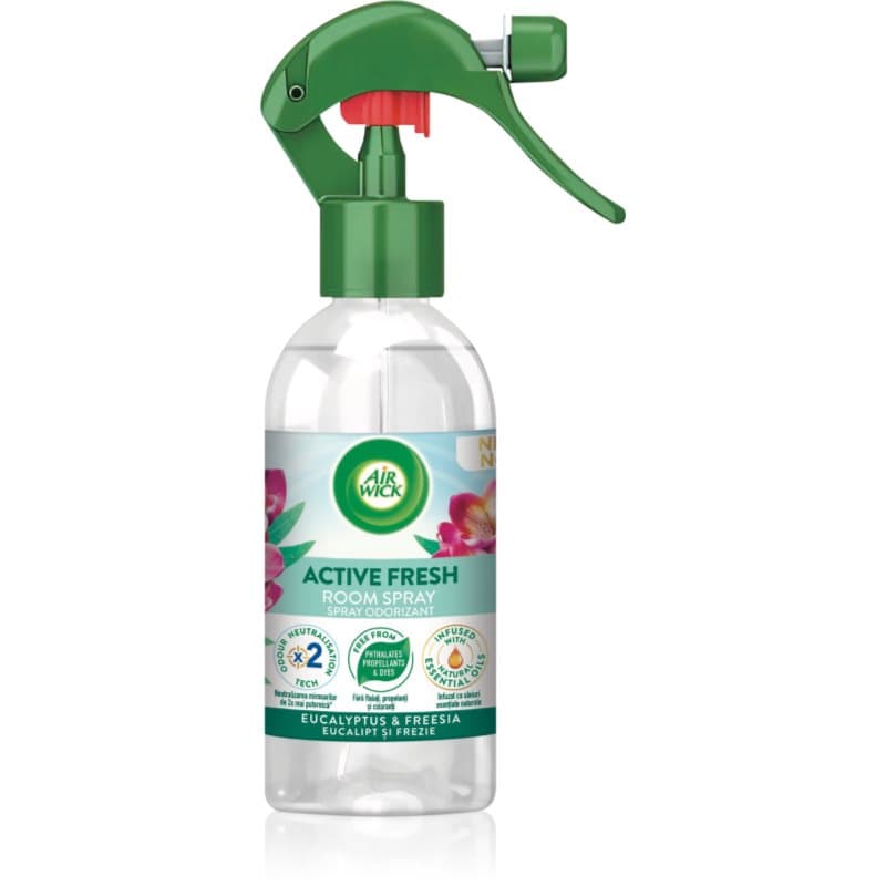Air Wick Active Fresh Spray Eucalyptus & Freesia huisparfum 237 ml