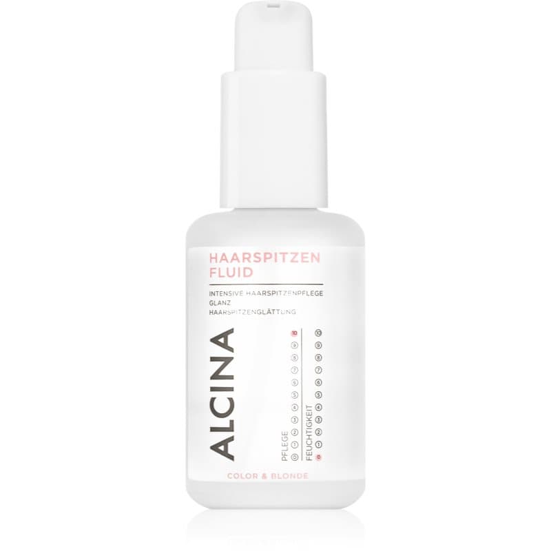 Alcina Color & Blond Hair Tip Fluid Hydraterende en Versterkende Fluid voor Haarpunten 30 ml
