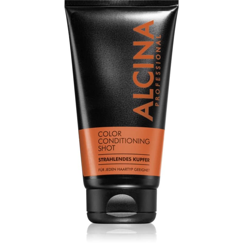 Alcina Color Conditioning Shot Silver Getinte Balsem voor Accentueren van Haarkleur Tint  Bright Copper 150 ml