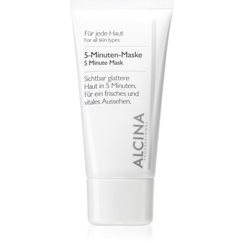Alcina For All Skin Types 5-Minuten Masker voor een frisse uitstraling 50 ml