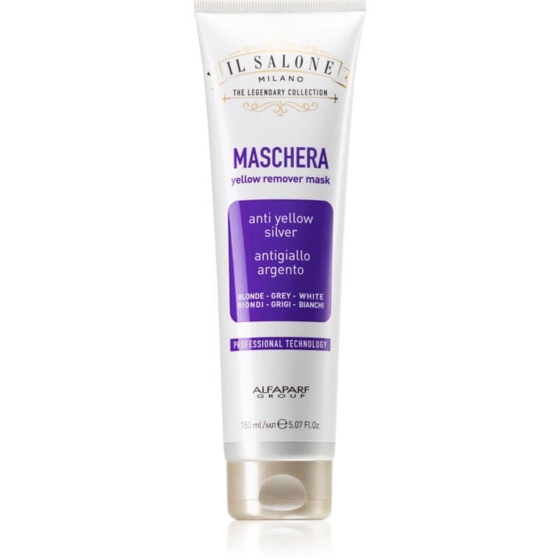 Alfaparf Milano Il Salone Milano Anti-yellow Masker neutraliseert gele Tinten 150 ml