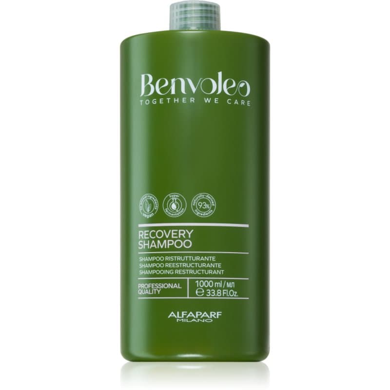 Alfaparf Milano Benvoleo Recovery Restructuring Shampoo voor Beschadigd Haar 1000 ml