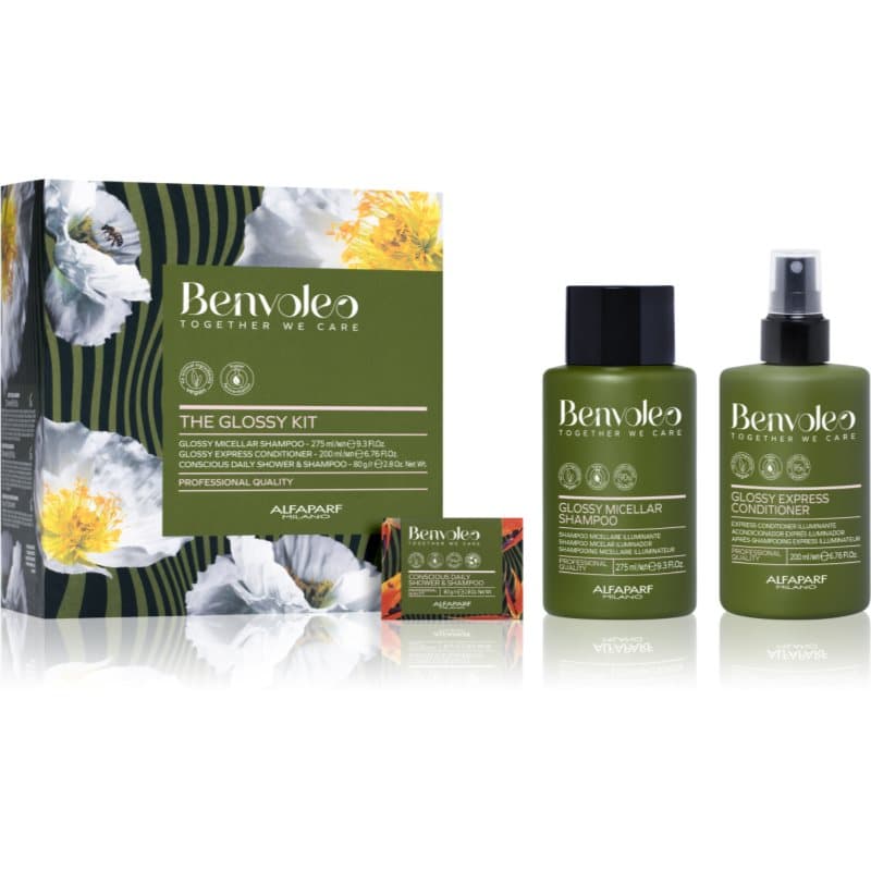 Alfaparf Milano Benvoleo Glossy Gift Set voor Glanzend en Zacht Haar