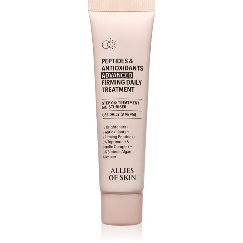 Allies of Skin Peptides & Antioxidants Advanced Intensief Verstevigende Dag en Nacht Crème voor Hydratatie en Veerkrachtige Huid 12 ml