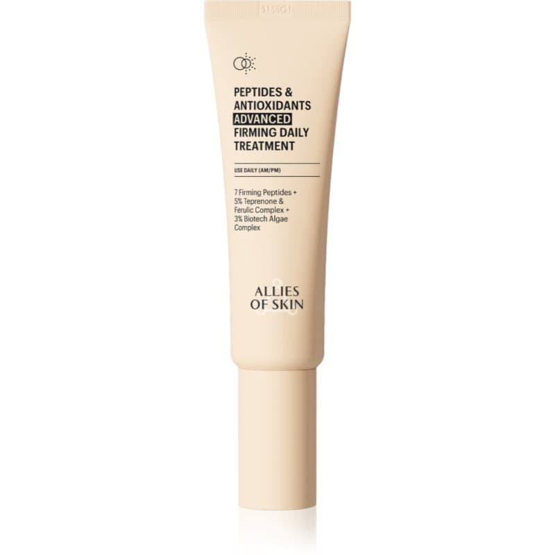 Allies of Skin Peptides & Antioxidants Advanced Intensief Verstevigende Dag en Nacht Crème voor Hydratatie en Veerkrachtige Huid 48 ml