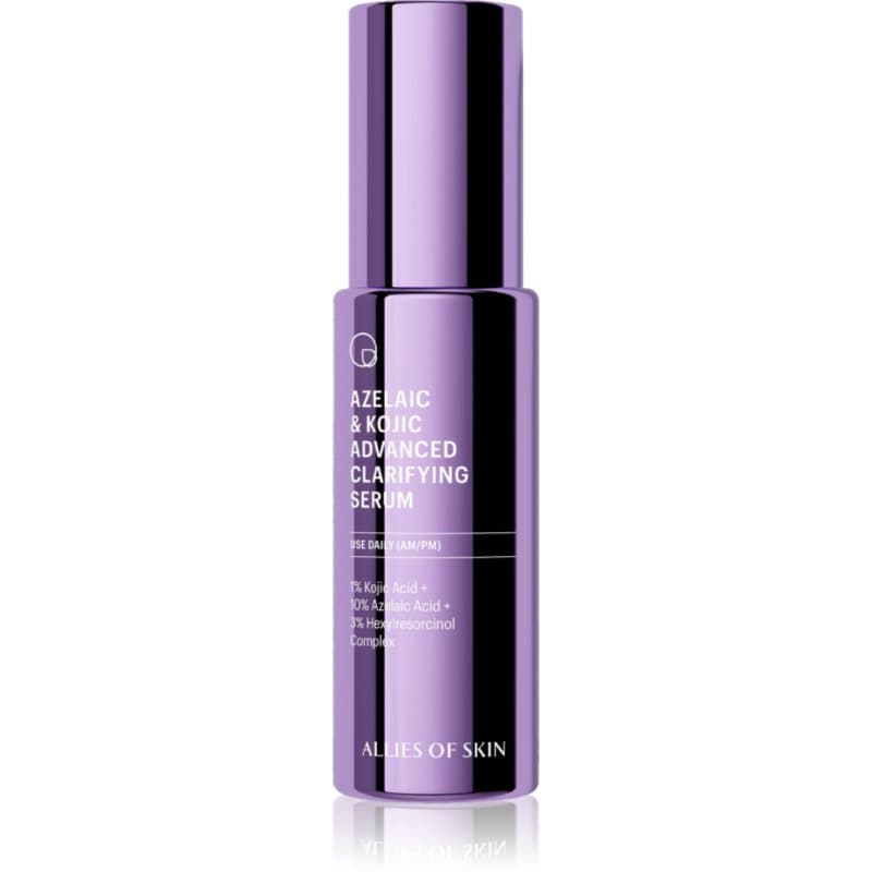 Allies of Skin Azelaic & Kojic Advanced Clarifying Serum Diepe Herstellende Serum voor het Gezicht 30 ml