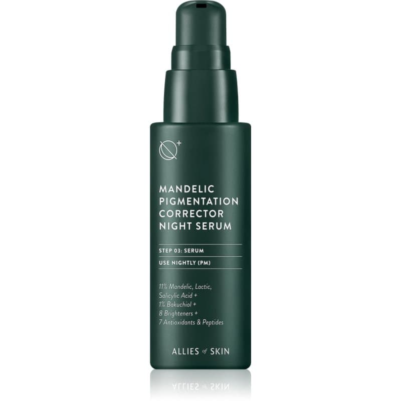 Allies of Skin Mandelic Nachtserum voor Egalisatie van Huidtint 30 ml