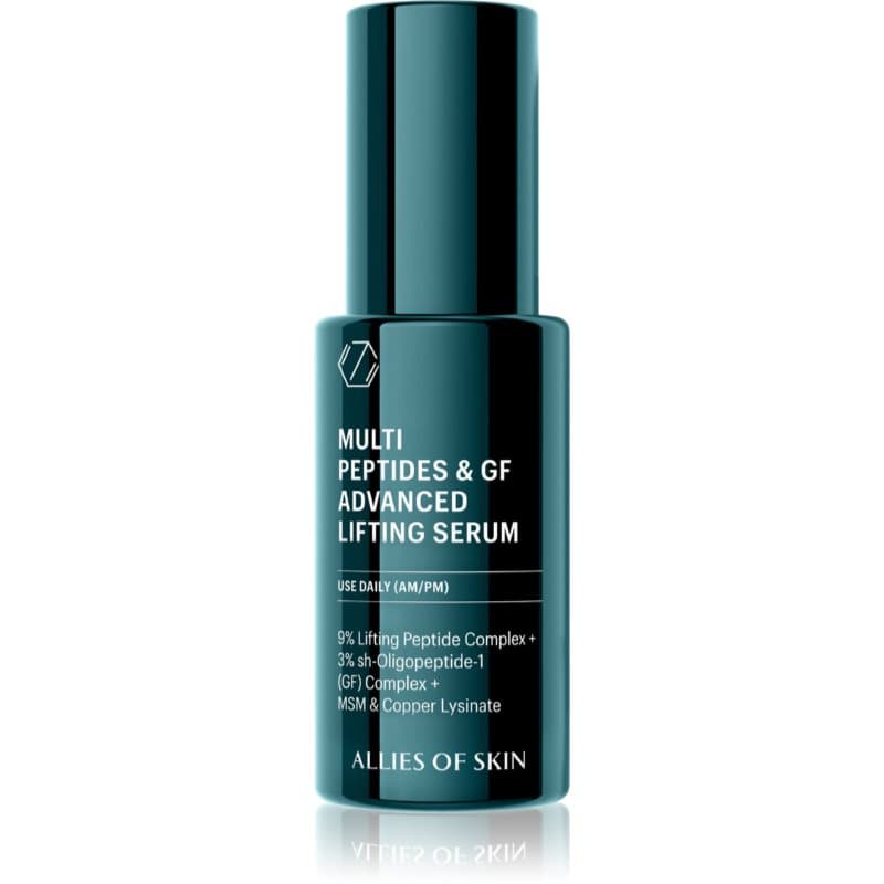 Allies of Skin Multi Peptides & GF Advanced Lifting Serum lifting gezichtsserum 30 ml