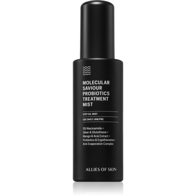 Allies of Skin Molecular Saviour Probiotics Treatment Mist gezichtsessence in de vorm van een mist met antioxiderende werking 50 ml