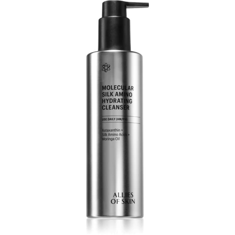 Allies of Skin Molecular Silk Amino Hydrating Cleanser Hydraterende Reiniginggel met aminozuren 250 ml