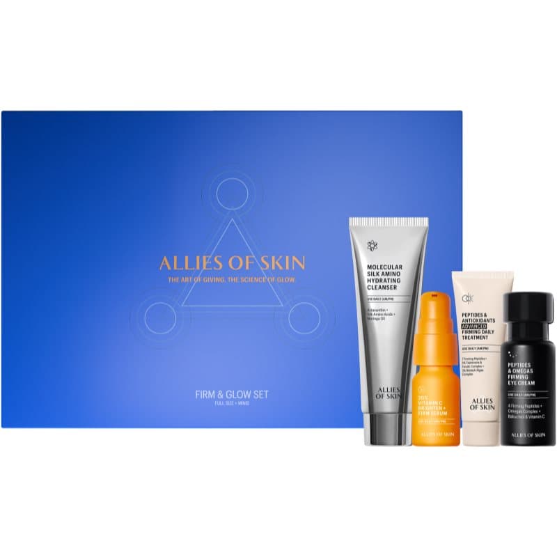 Allies of Skin Firm & Glow Routine Gift Set voor Stralende en Gladde Huid