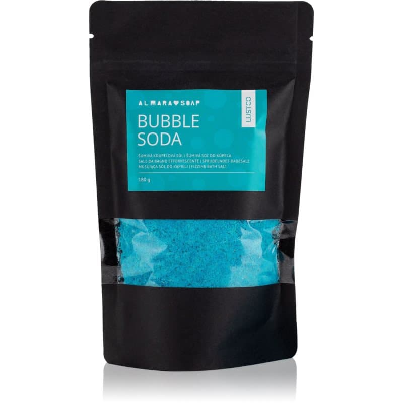Almara Soap Bath Salt Bubble Soda gekleurd badzout 180 g