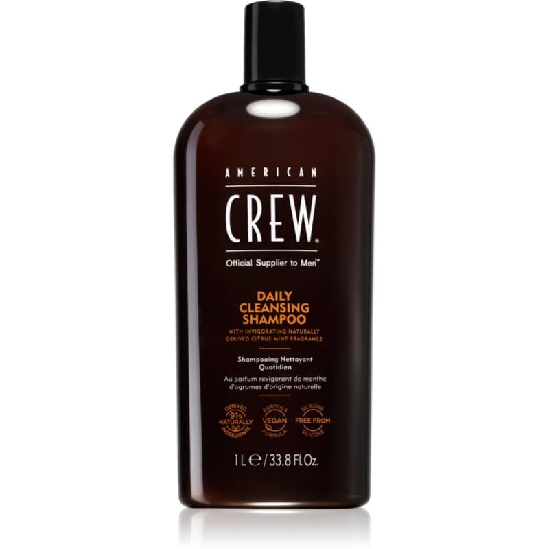American Crew Daily Cleansing Shampoo Reinigende Shampoo voor Mannen 1000 ml
