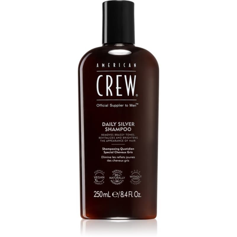 American Crew Daily Silver Shampoo Shampoo voor Wit en Grijs Haar 250 ml
