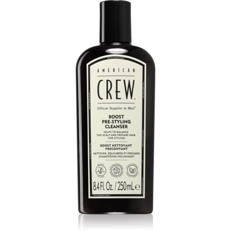 American Crew Boost Pre-styling Cleanser Shampoo voor Fijn en Futloss Haar voor Mannen 250 ml
