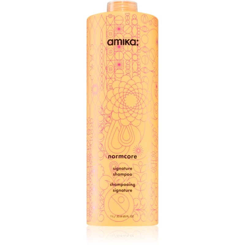 amika Normcore Signature Shampoo Zachte Shampoo voor Alle Haartypen 1000 ml