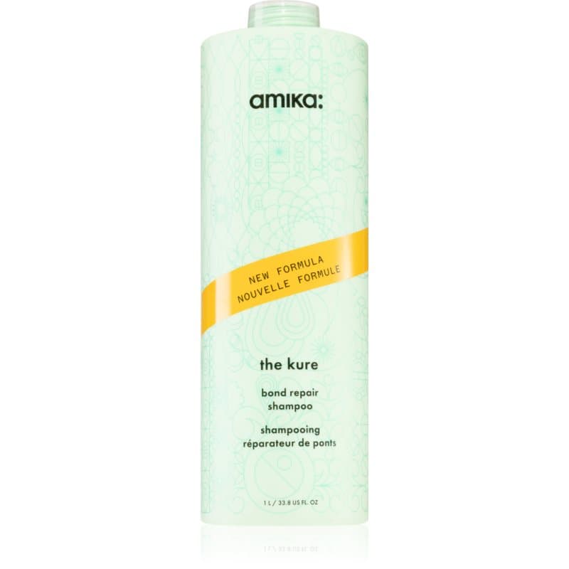 amika The Kure Diepe Herstellende Shampoo voor Droog en Beschadigd Haar met Proteinen  1000 ml