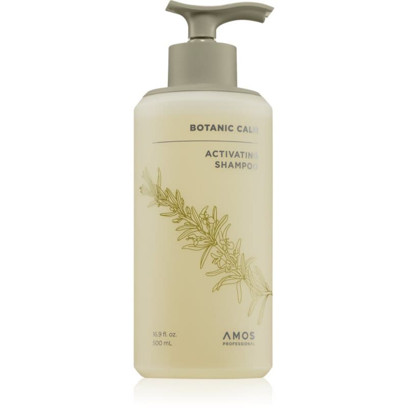 AMOS PROFESSIONAL Botanic Calm Activating Shampoo Versterkende Shampoo tegen Dun wordend Haar 500 ml