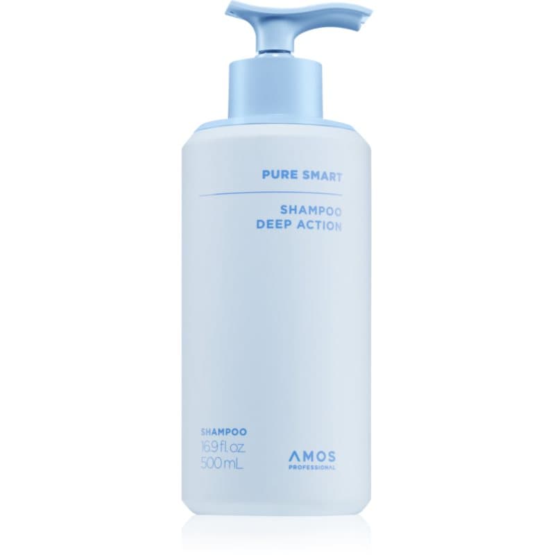 AMOS PROFESSIONAL Pure Smart Shampoo Deep Action Dieptereinigende Shampoo tegen Roos 500 ml