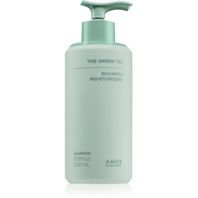 AMOS PROFESSIONAL The Green Tea Shampoo Moisturizing intensief voedende shampoo tegen Haaruitval 500 g