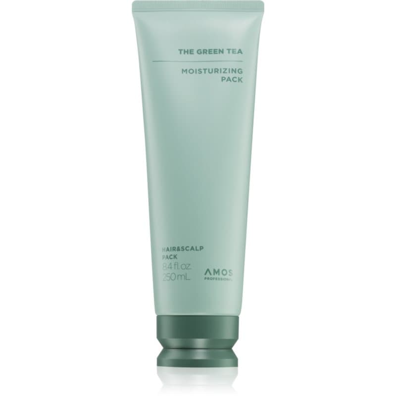 AMOS PROFESSIONAL The Green Tea Moisturizing Pack Hydraterende Balsem tegen Haaruitval 250 ml