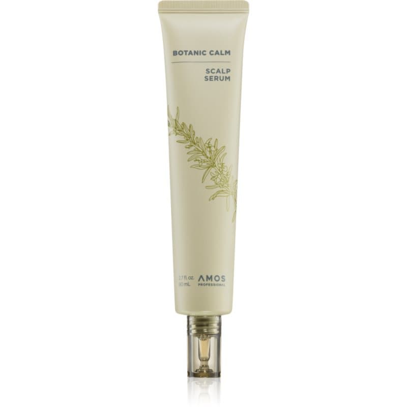 AMOS PROFESSIONAL Botanic Calm Scalp Serum versterkend en regenererend haarserum tegen Dun wordend Haar 80 ml