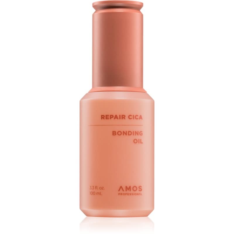 AMOS PROFESSIONAL Repair Cica Bonding Oil Gladmakende Olie voor Beschadigd Haar 100 ml